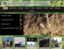 Tablet Screenshot of coaoutfitters.com